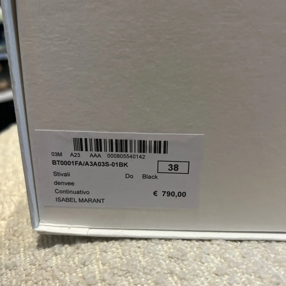 Isabel Marant Denvee Suede Western Boot sz 38 - Picture 9 of 10